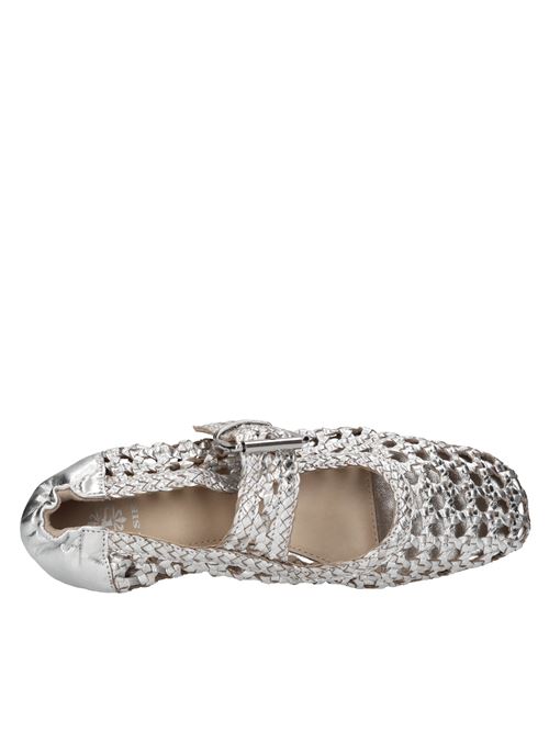 Ballerine in pelle DE SIENA | 332_25 DALLAS LEATHERARGENTO